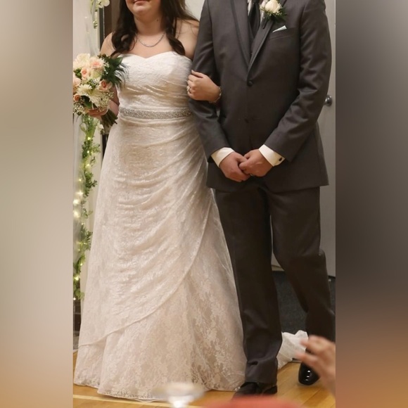 David’s Bridal Wedding Dress - Picture 4 of 8